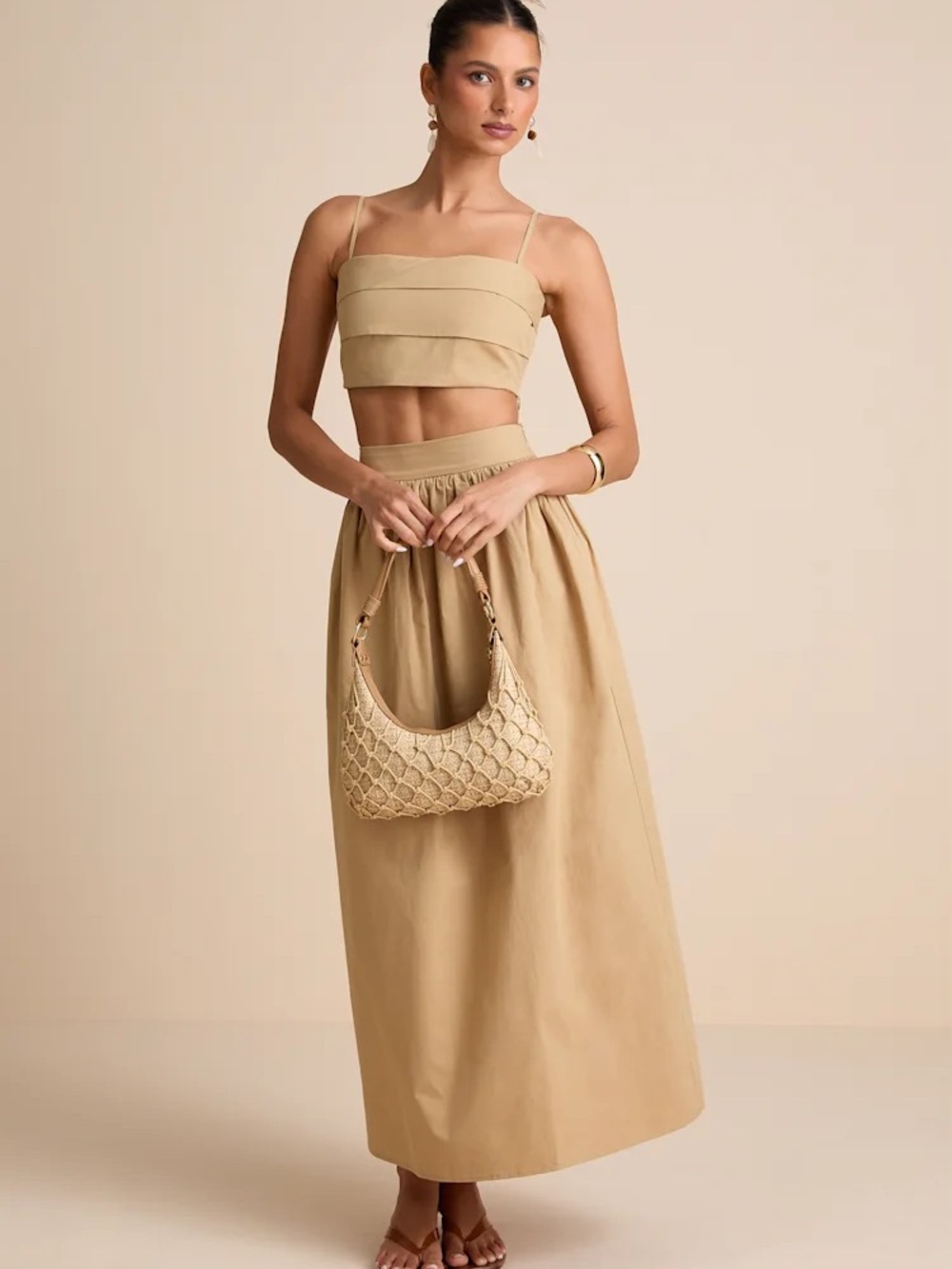 4TH + Reckless Marina Skirt & Crop Top
